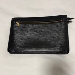 Louis Vuitton black Epi Leather handbag